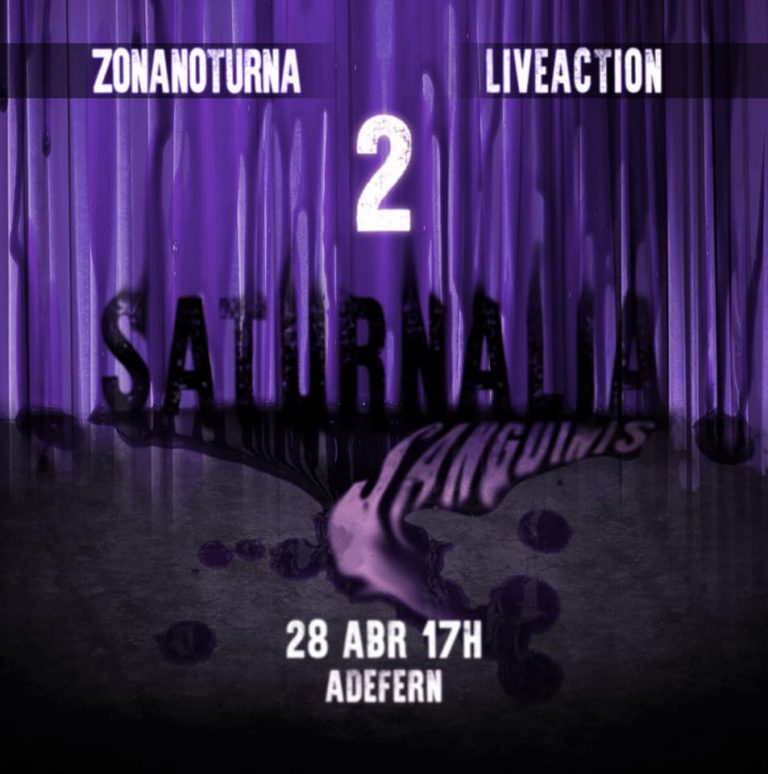 SATURNALIA SANGUINIS II (LARP de Vampiro – A Máscara)