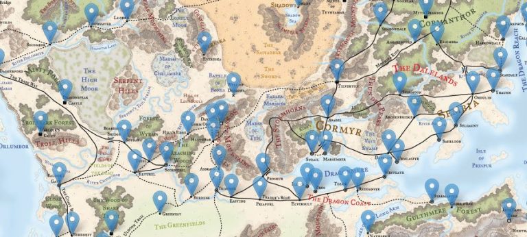 Mapa Interativo de Faerüm